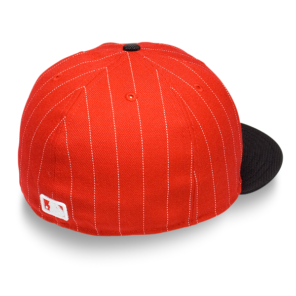 Бейсболка New Era - Atlanta Braves Pinballa 59FIFTY (scarlet/black)