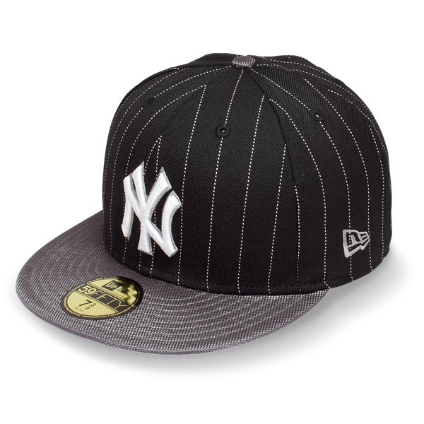 Бейсболка New Era - New York Yankees Pinballa 59FIFTY (black/team)