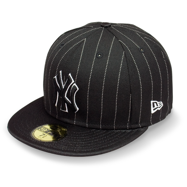 Бейсболка New Era - New York Yankees Pinballa 59FIFTY (black/black)