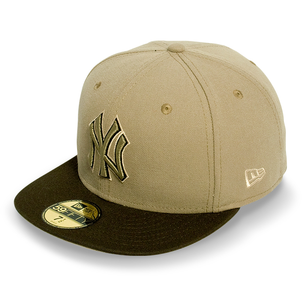 Бейсболка New Era - New York Yankees Moncol (british khaki/brown/camel) 59FIFTY