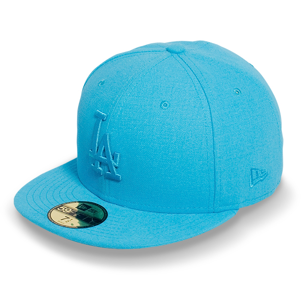 Бейсболка New Era - Los Angeles Dodgers Basic Tonal (vice blue) 59FIFTY