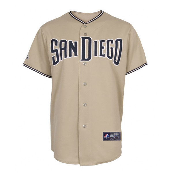 Джерси Majestic Athletic - San Diego Padres Road MLB Replica