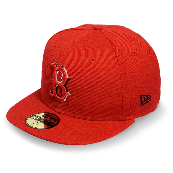 Бейсболка New Era - Boston Red Sox Multi Out (scarlet/black) 59FIFTY