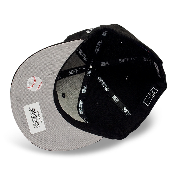 Бейсболка New Era - Atlanta Braves Multi Out (black/gray) 59FIFTY