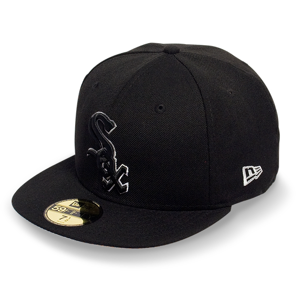 Бейсболка New Era - Chicago White Sox Multi Out (black/gray) 59FIFTY
