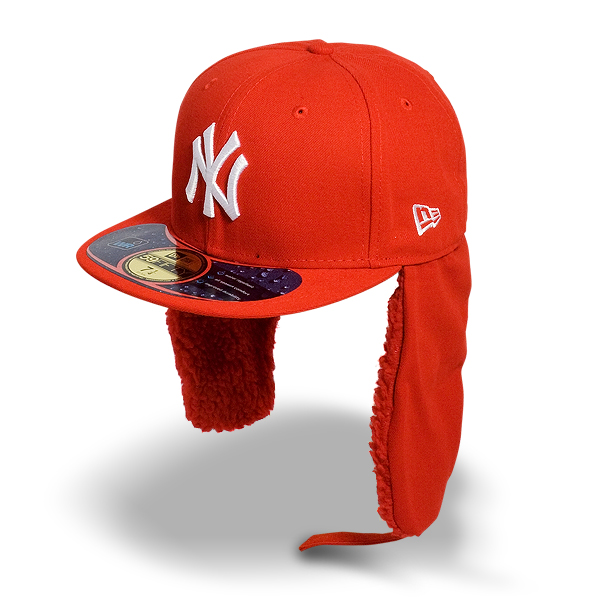 Бейсболка-Ушанка New Era - New York Yankees DWR Basic Dog Ear (scarlet/white) 59FIFTY Бейсболка-Ушанка New Era - New York Yankees DWR Basic Dog Ear (scarlet/white) 59FIFTY
