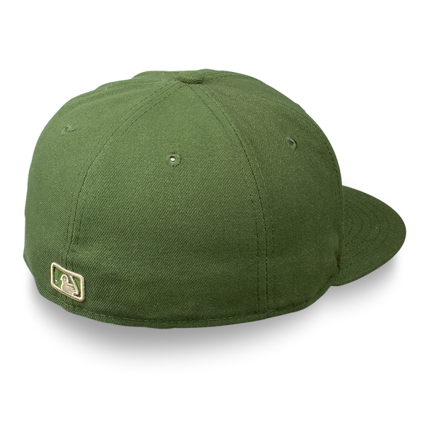 Бейсболка New Era - New York Yankees Basic (rifle green/british khaki) 59FIFTY