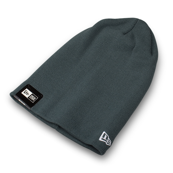 Шапка New Era - Basic Long Knit (dark grey)