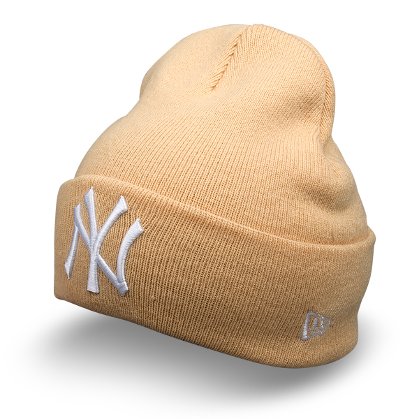 Шапка New Era - New York Yankees Rockland Basic (wheat/white)