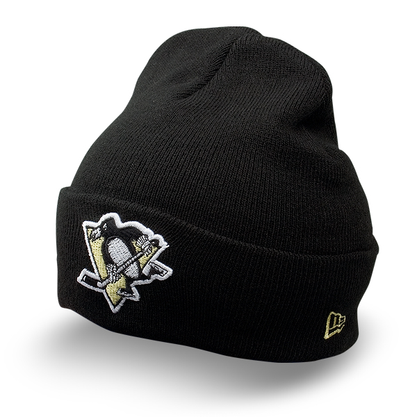 Шапка New Era - Pittsburgh Penguins Rockland (black/team)
