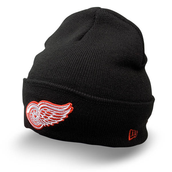 Шапка New Era - Detroit Red Wings Rockland (black/team)