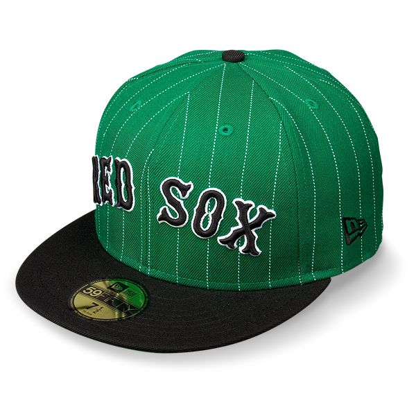 Бейсболка New Era - Boston Red Sox Pin Script (kelly/black) 59FIFTY