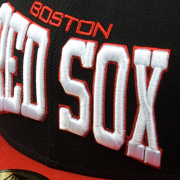 Бейсболка New Era - Boston Red Sox Pro Arch (black/scarlet) 59FIFTY
