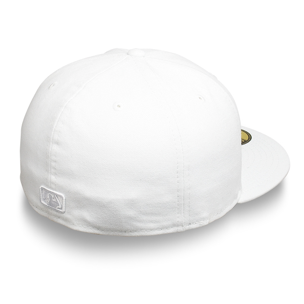Бейсболка New Era - Atlanta Braves White on White 59FIFTY