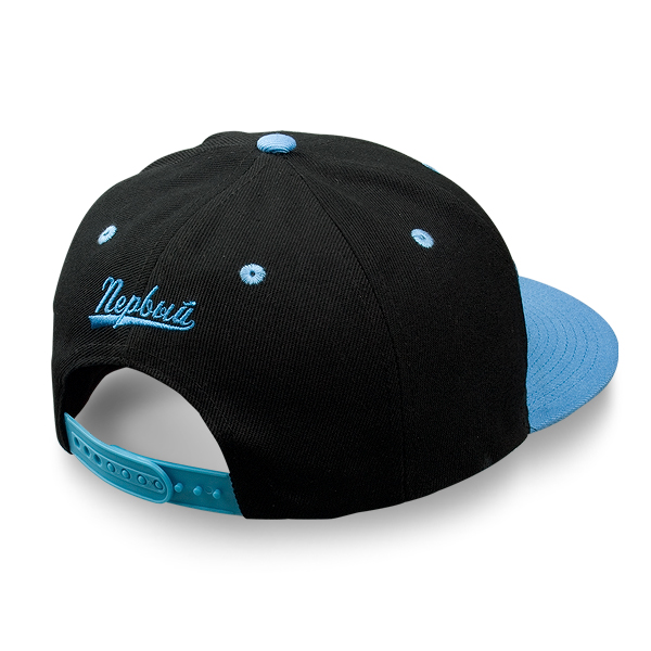 Бейсболка Первый Brand - Sankt Peterburg Snap (balck/blue) Бейсболка Первый Brand - Sankt Peterburg Snap (balck/blue)