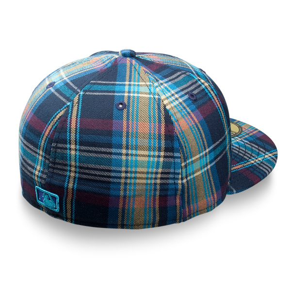 Бейсболка New Era - Los Angeles Dodgers Plaider (navy/teal/royal) 59FIFTY