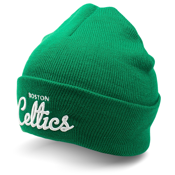 Шапка Mitchell & Ness - Boston Celtics Script Cuff