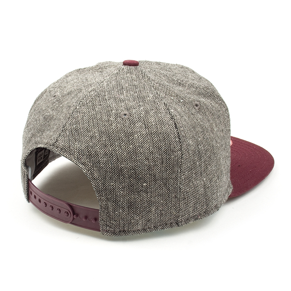 Бейсболка New Era - Cleveland Indians Tweed Snap (maroon) 9FIFTY A-Frame Бейсболка New Era - Cleveland Indians Tweed Snap (maroon) 9FIFTY A-Frame