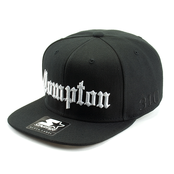 Бейсболка Starter Black Label - Compton (black) Lifestyle Series