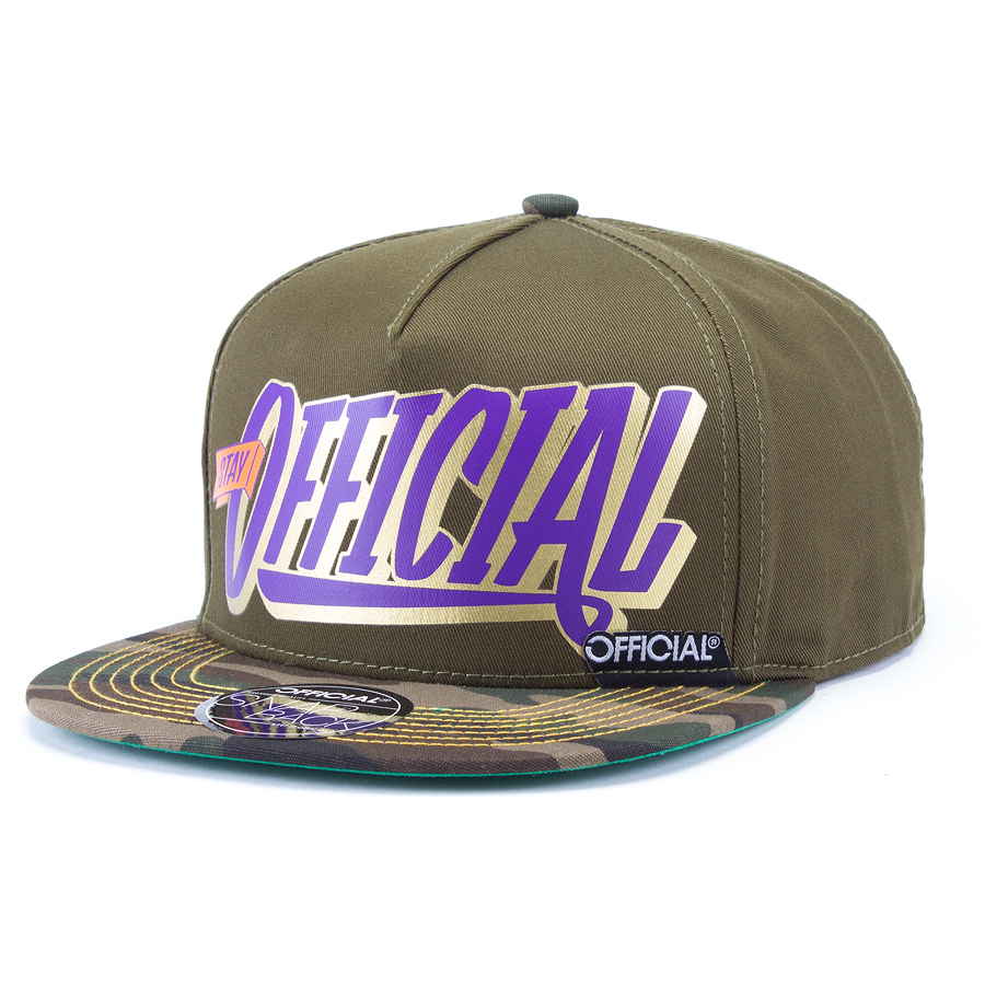 Бейсболка Official - Stay Official (gren/camo) Snapback