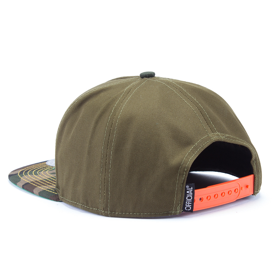 Бейсболка Official - Stay Official (gren/camo) Snapback