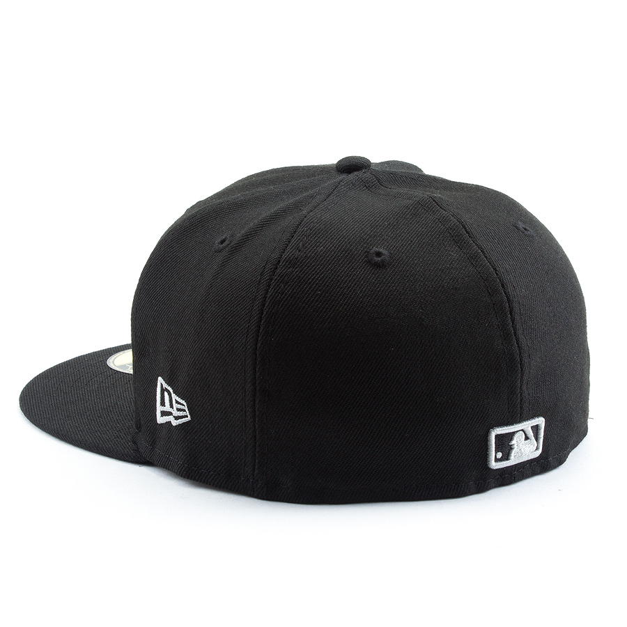 Бейсболка New Era - Los Angeles Dodgers Basic (black/grey) 59FIFTY