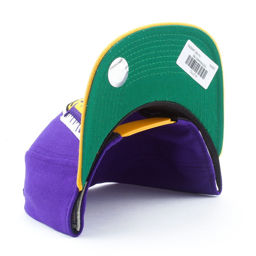 Бейсболка Mitchell & Ness - Los Angeles Lakers XL Logo 2 Tone Snapback Бейсболка Mitchell & Ness - Los Angeles Lakers XL Logo 2 Tone Snapback