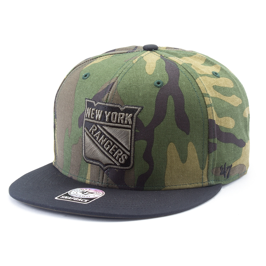 New york sales rangers camo hat