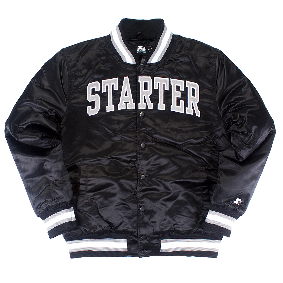 Starter com. Starter Black Label Brooklyn nets 75 Jacket. Куртки Starter клубные. Бомбер Starter. Куртка с манжетами.