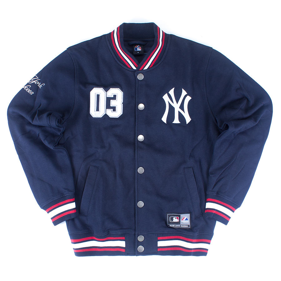 New York Yankees Majestic Athletic Letterman Jacket (MNY3774NL)