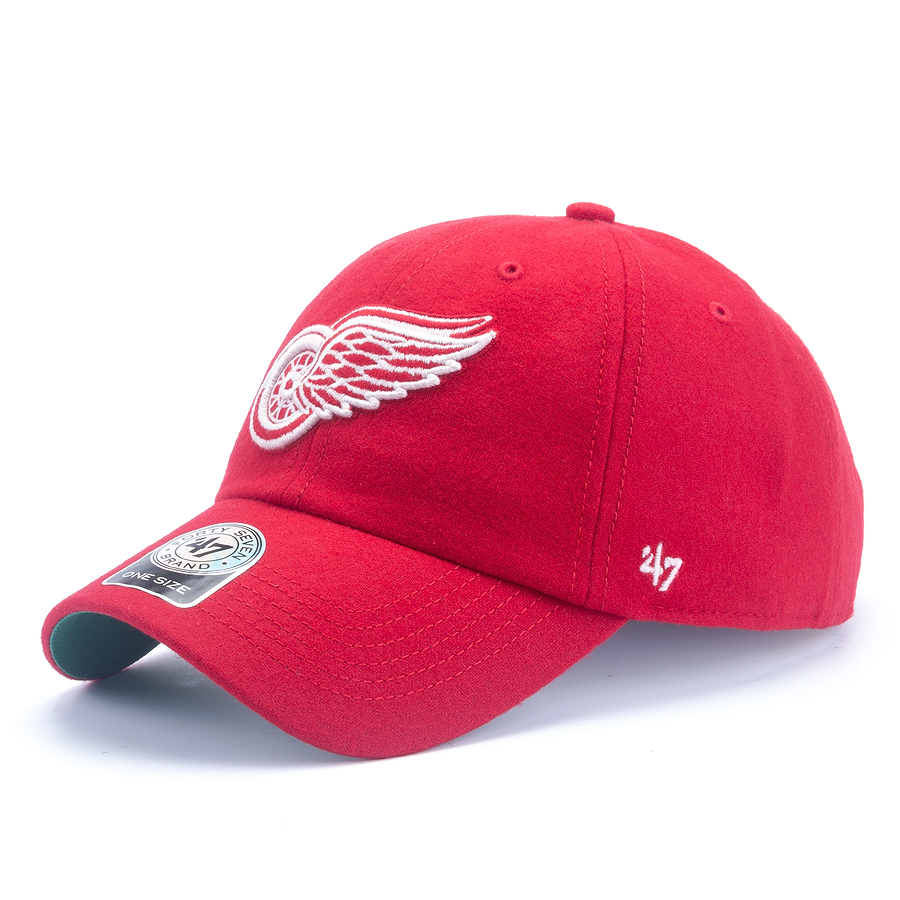 Бейсболка '47 Brand - Detroit Red Wings Brooksby Clean Up