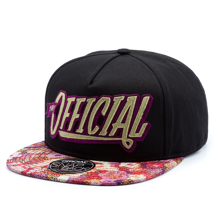 Бейсболка Official - Black Floral Stay Official