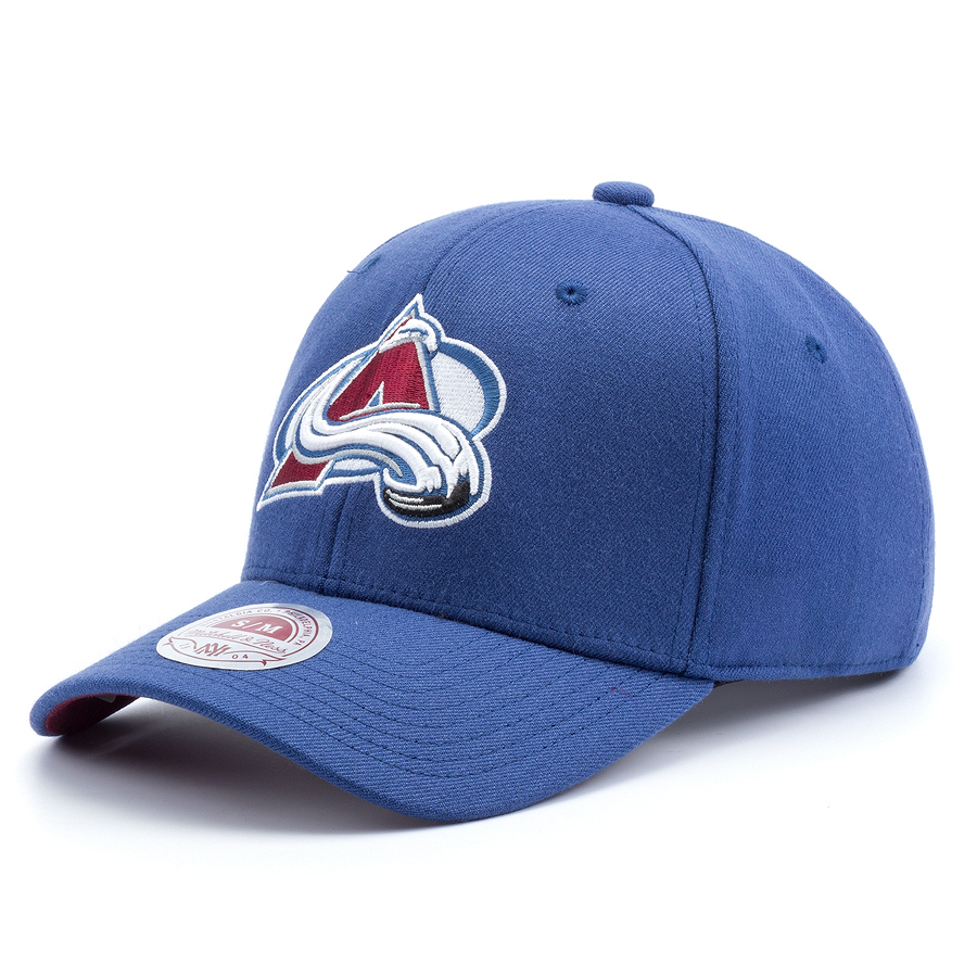 Бейсболка Mitchell & Ness - Colorado Avalanche Stretch Wool Fitted