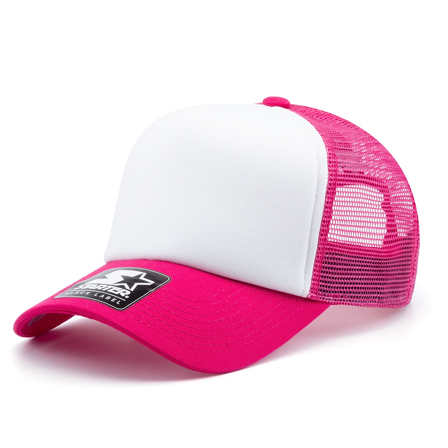 Бейсболка Starter Black Label - Classic Brand Trucker (pink/white)