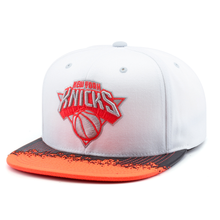 Бейсболка Mitchell & Ness - New York Knicks Infrared Logo Snapback