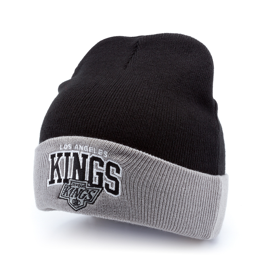 Шапка Mitchell & Ness - Los Angeles Kings Arched Cuff Knit