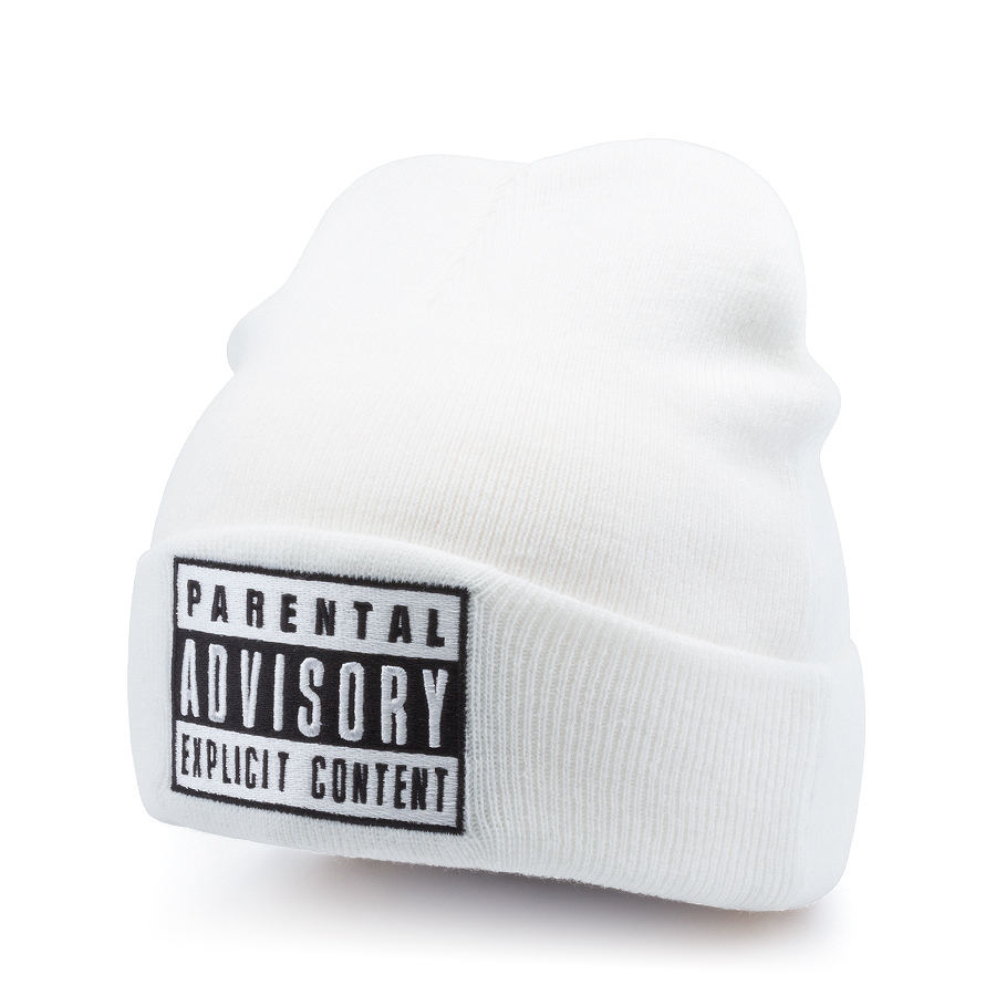 Шапка Starter Black Label - Parental Advisory Icon Knit (white)
