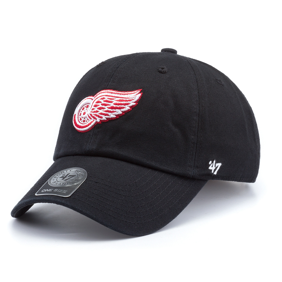 Бейсболка '47 Brand - Detroit Red Wings Clean Up