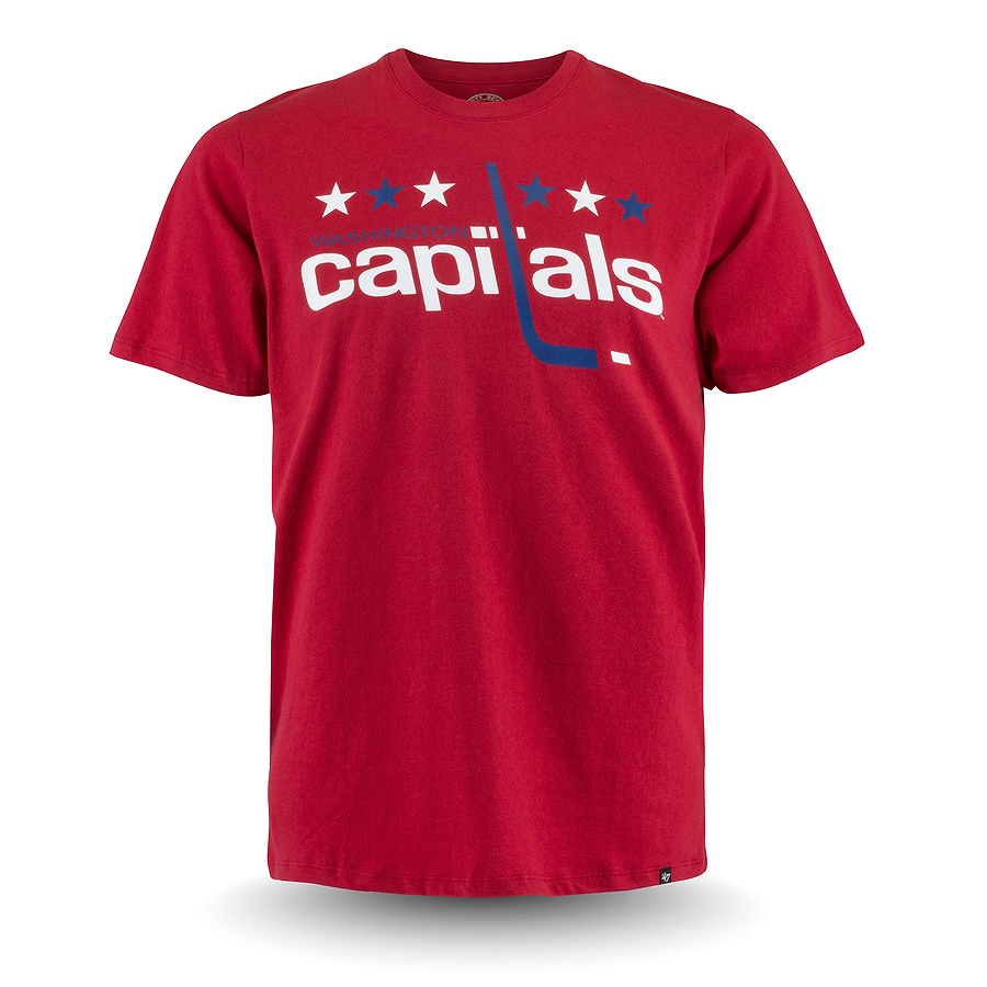 Футболка '47 Brand - Washington Capitals Logo Frozen Rope Tee