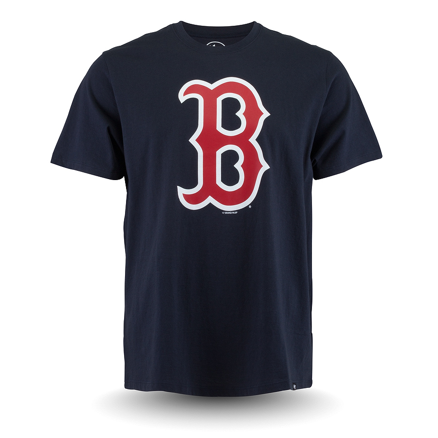 Футболка '47 Brand - Boston Red Sox Logo Frozen Rope Tee
