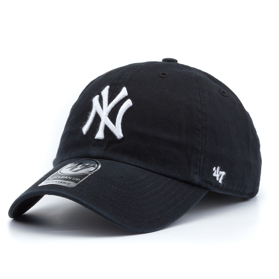 Бейсболка '47 Brand - New York Yankees Clean Up (black)