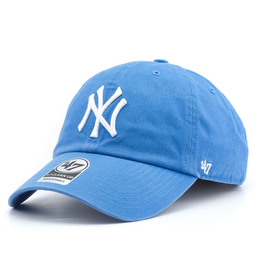 Бейсболка '47 Brand - New York Yankees Clean Up (blue raz)