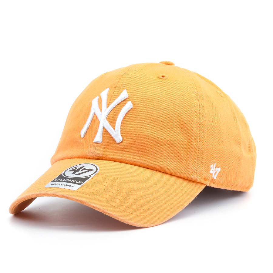 Бейсболка '47 Brand - New York Yankees Clean Up (mango)