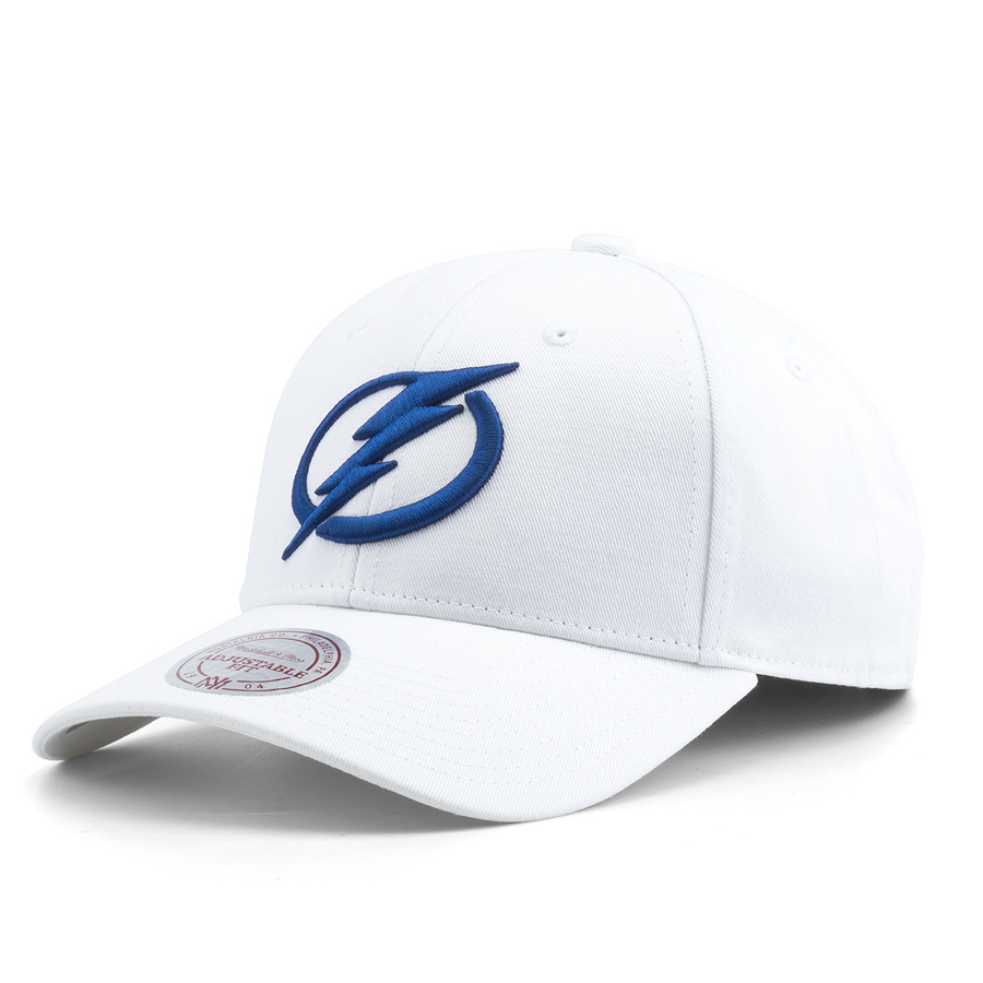 Бейсболка Mitchell & Ness - Tampa Bay Lightning Team Logo Cotton Low Pro Strapback