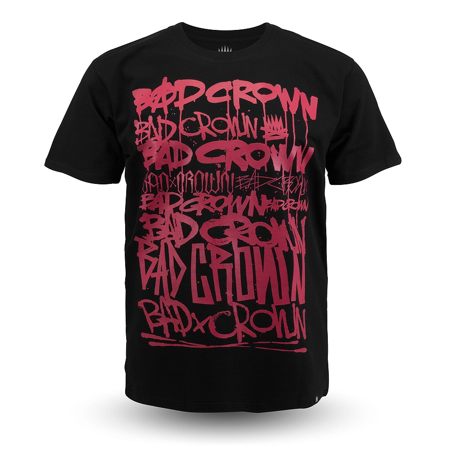 Футболка Bad Crown - Dirty Tags (black/red)