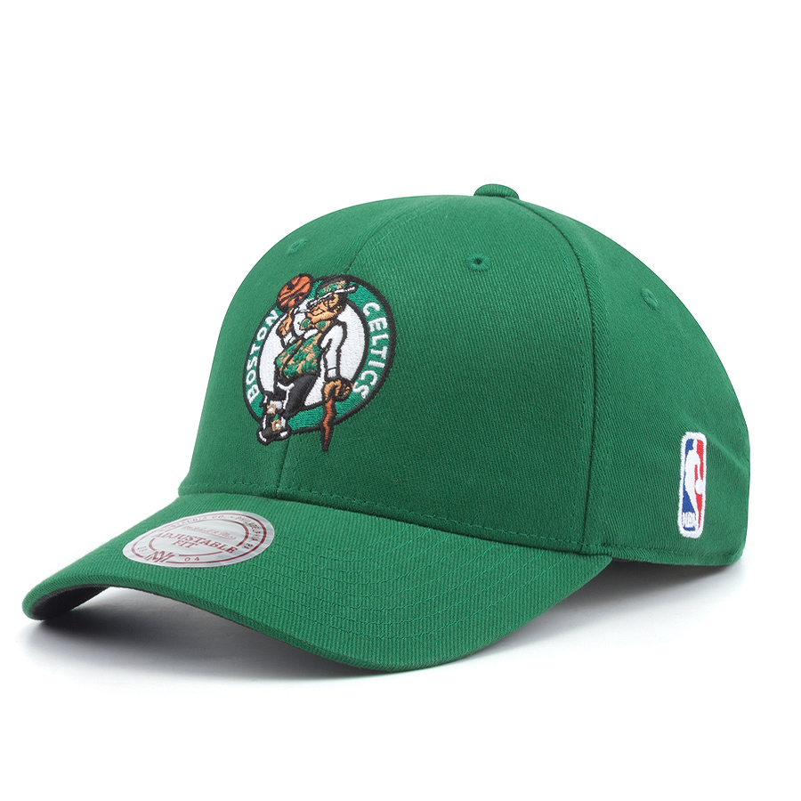 Бейсболка Mitchell & Ness - Boston Celtics Flexfit 110 Low Pro Snapback