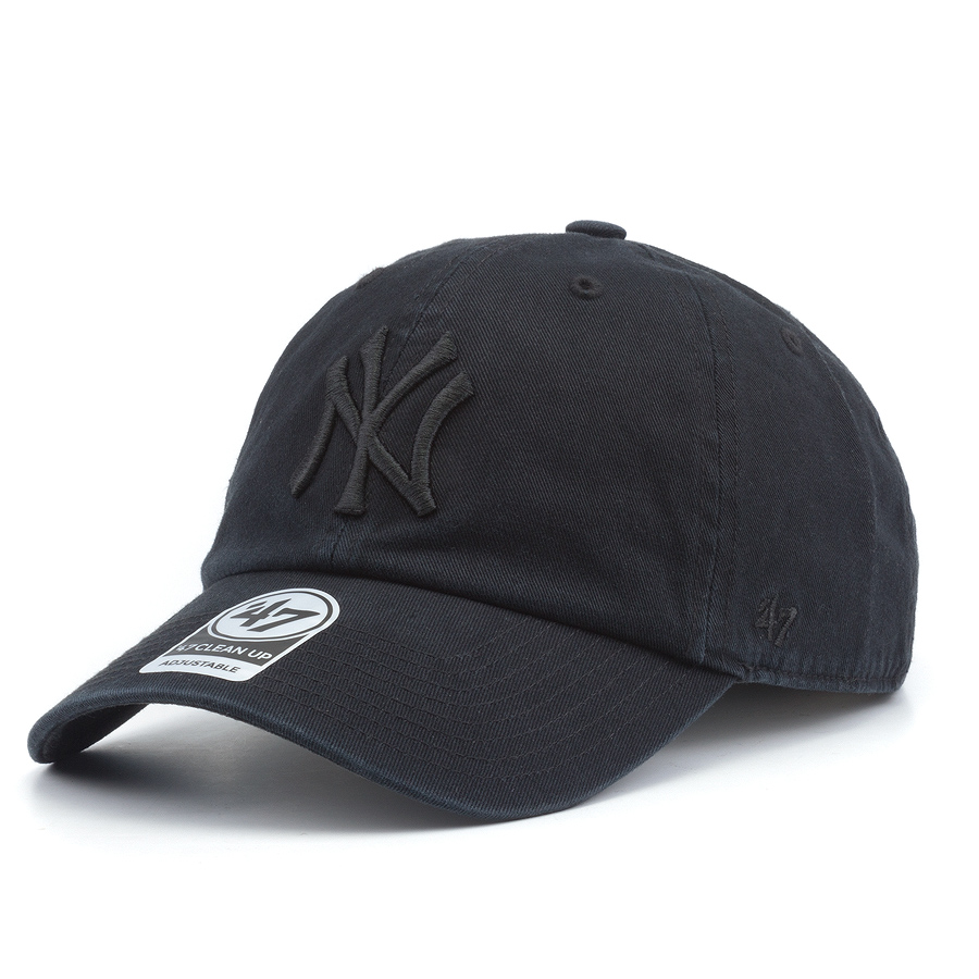 Бейсболка '47 Brand - New York Yankees Clean Up All Black