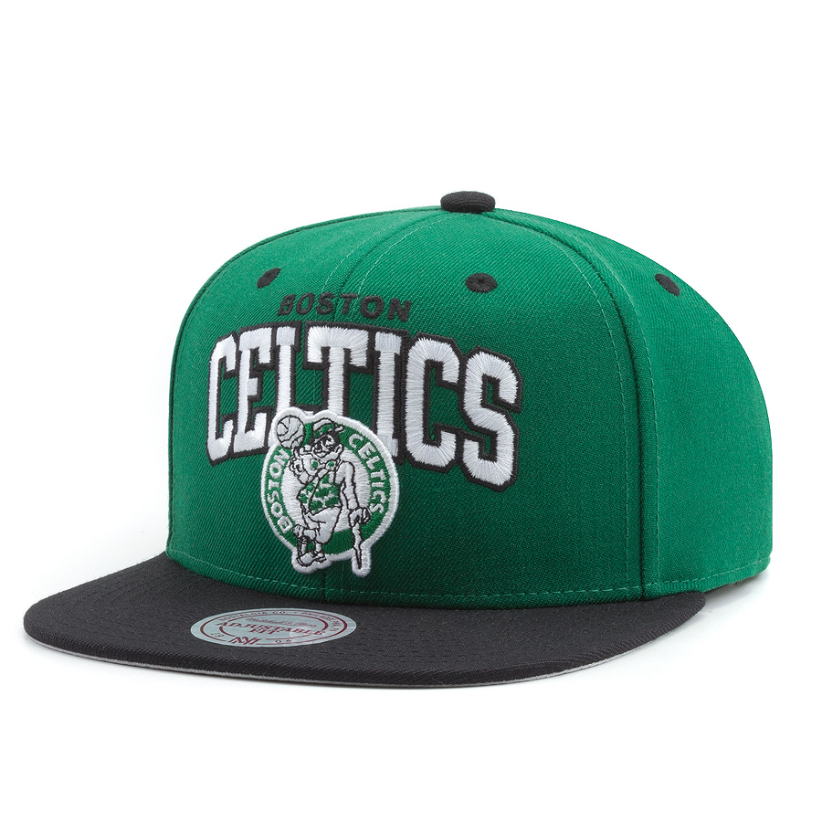 Бейсболка Mitchell & Ness - Boston Celtics Team Arch 2 Tone Snapback