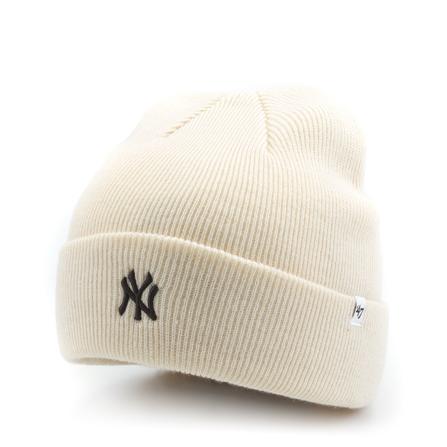 Шапка '47 Brand - New York Yankees Centerfield Cuff Knit (natural)