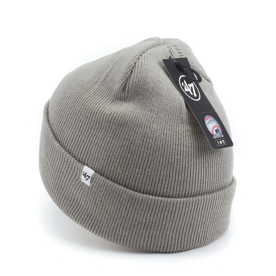 Шапка '47 Brand - New York Yankees Centerfield Cuff Knit (slate grey)